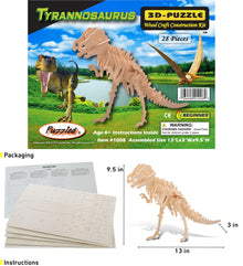 3D PUZZLES - TYRANNOSAURUS