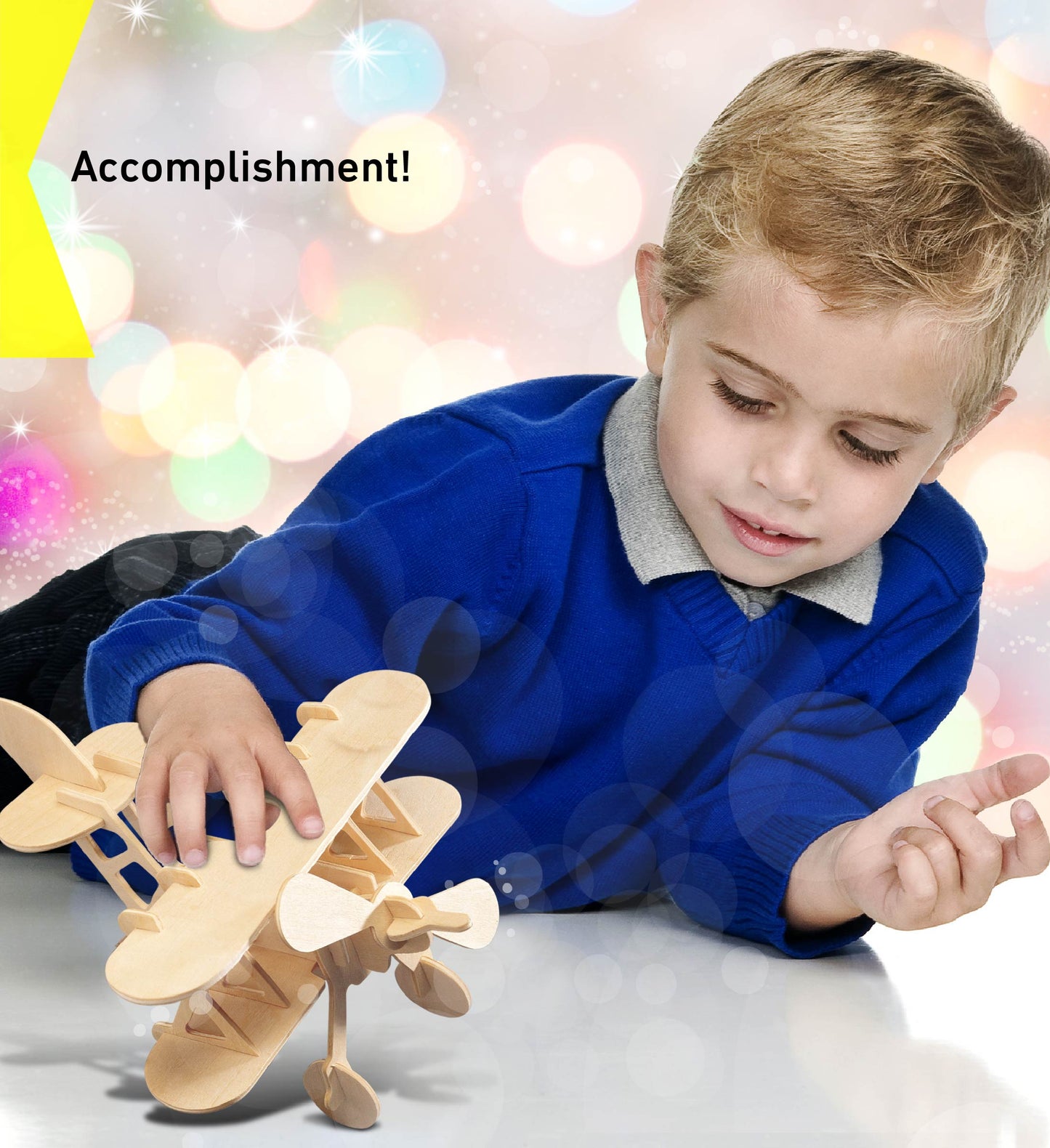 3D PUZZLES - BI- PLANE