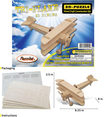 3D PUZZLES - TRI-PLANE