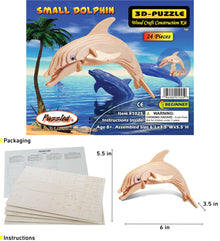 3D PUZZLES - DOLPHIN