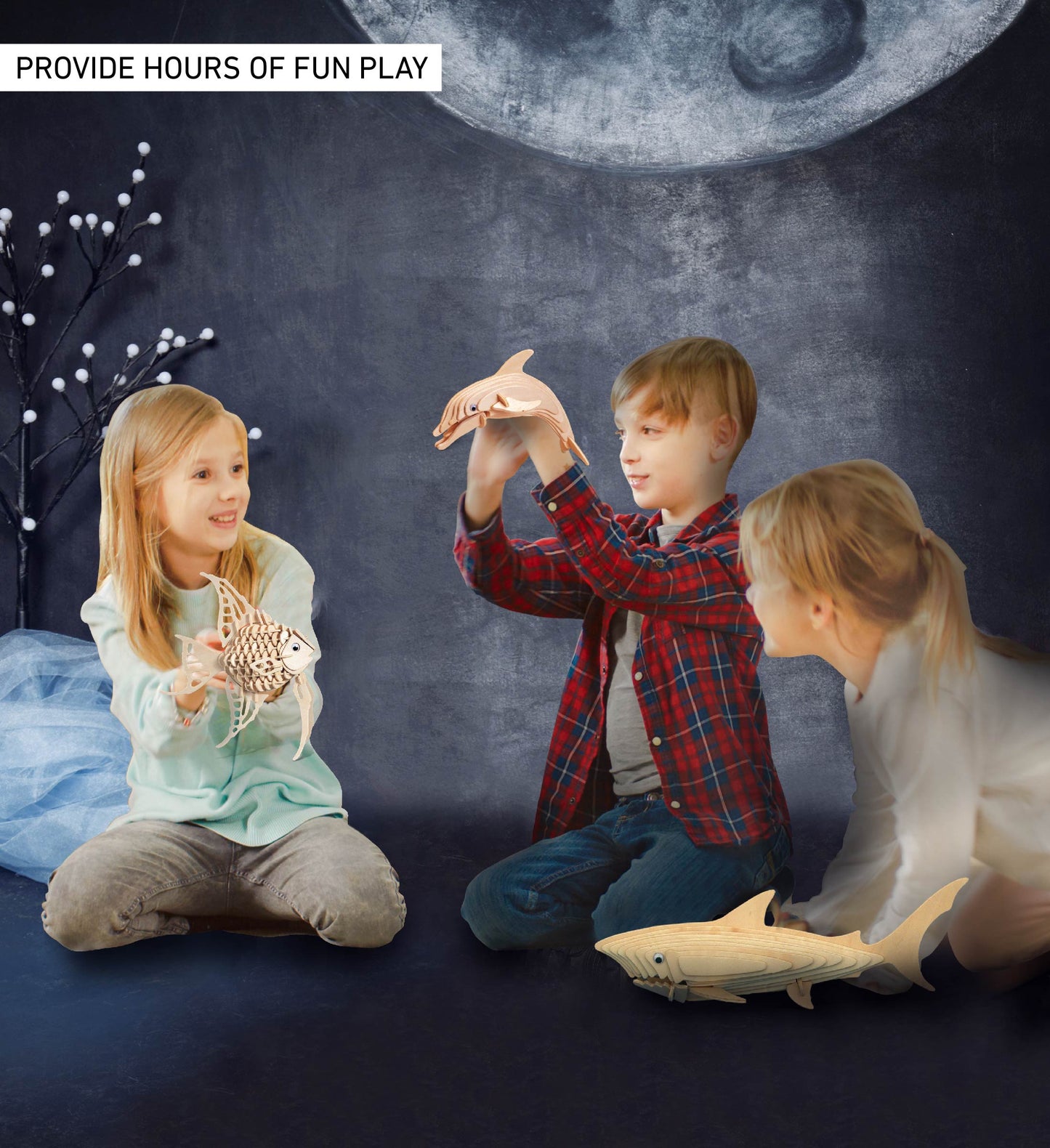 3D PUZZLES - DOLPHIN