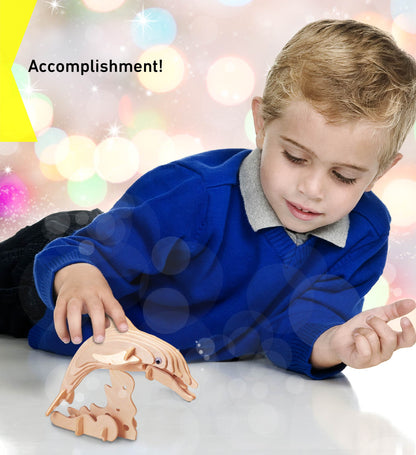 3D PUZZLES - DOLPHIN
