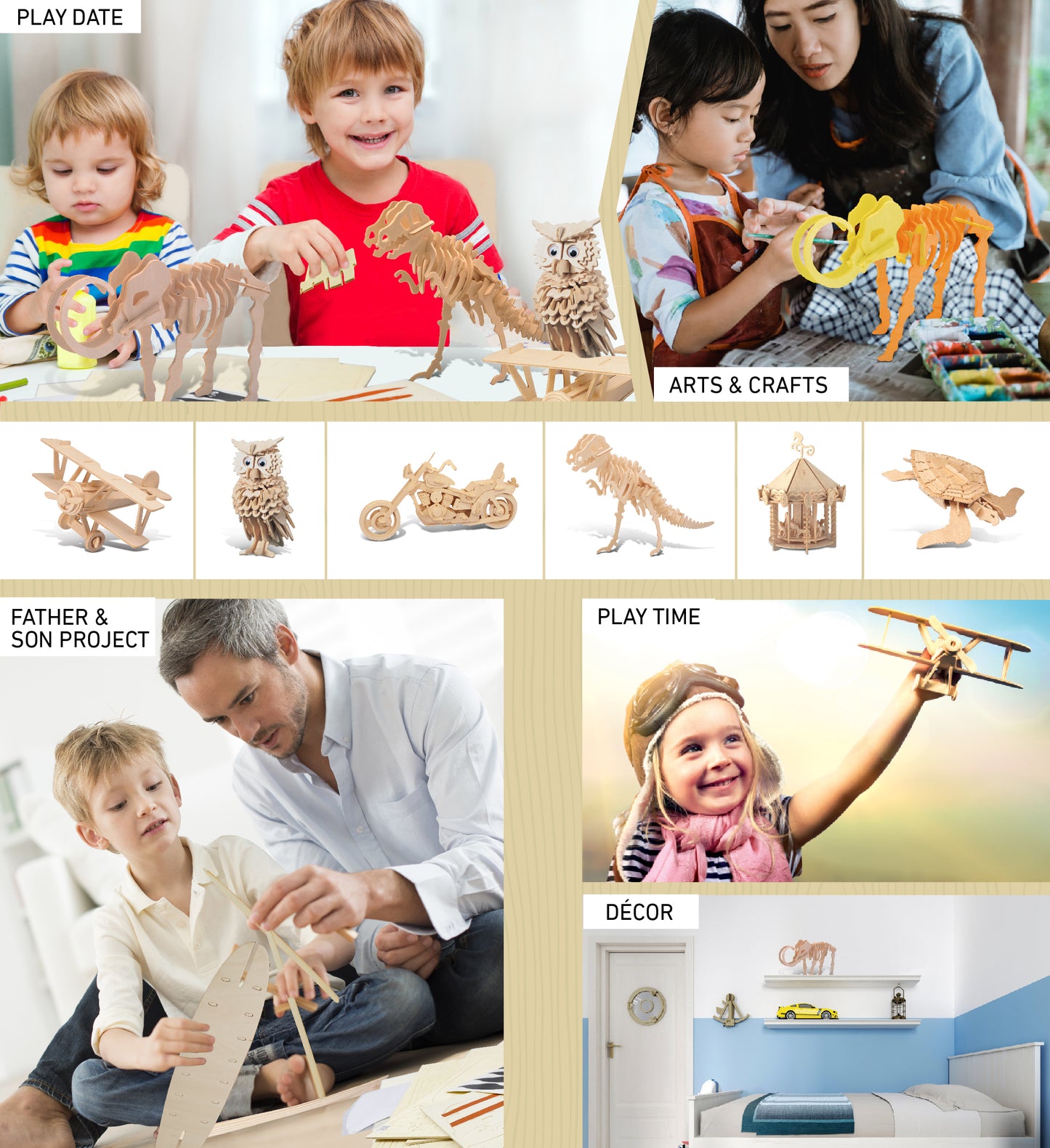3D PUZZLES - MAMMOTH