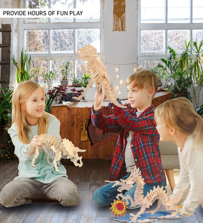 3D PUZZLES - TRICERATOPS
