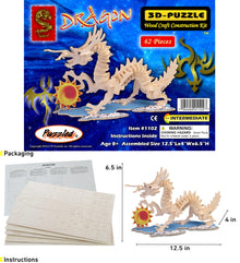3D PUZZLES - DRAGON SM