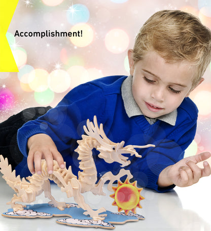 3D PUZZLES - DRAGON SM