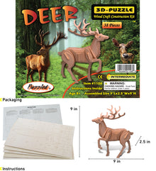 3D PUZZLES - DEER