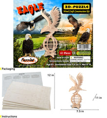 3D PUZZLES - EAGLE