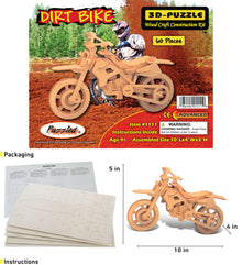 3D PUZZLES - DIRT BIKE