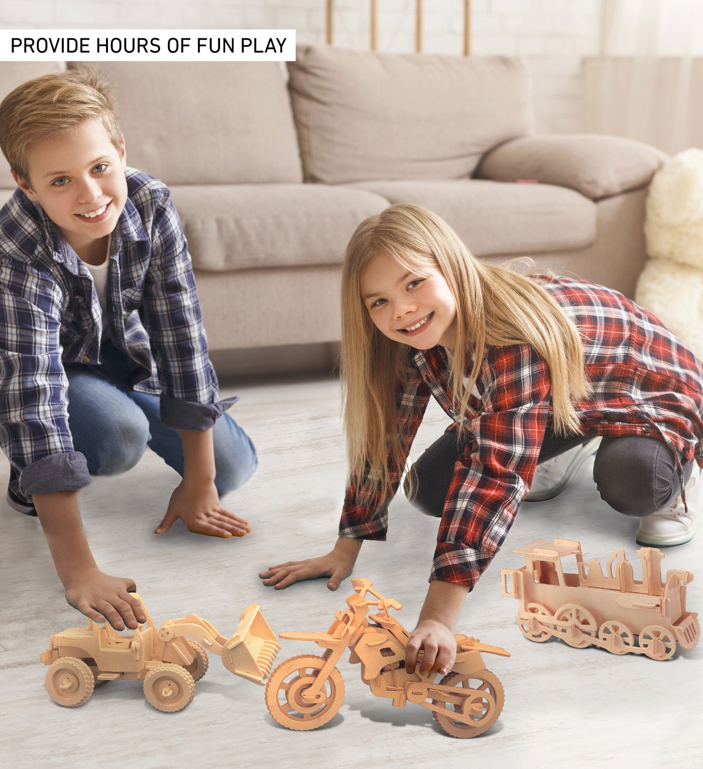 3D PUZZLES - DIRT BIKE