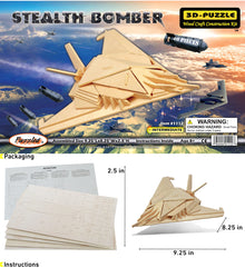 3D PUZZLES - STEALTH BOMBER
