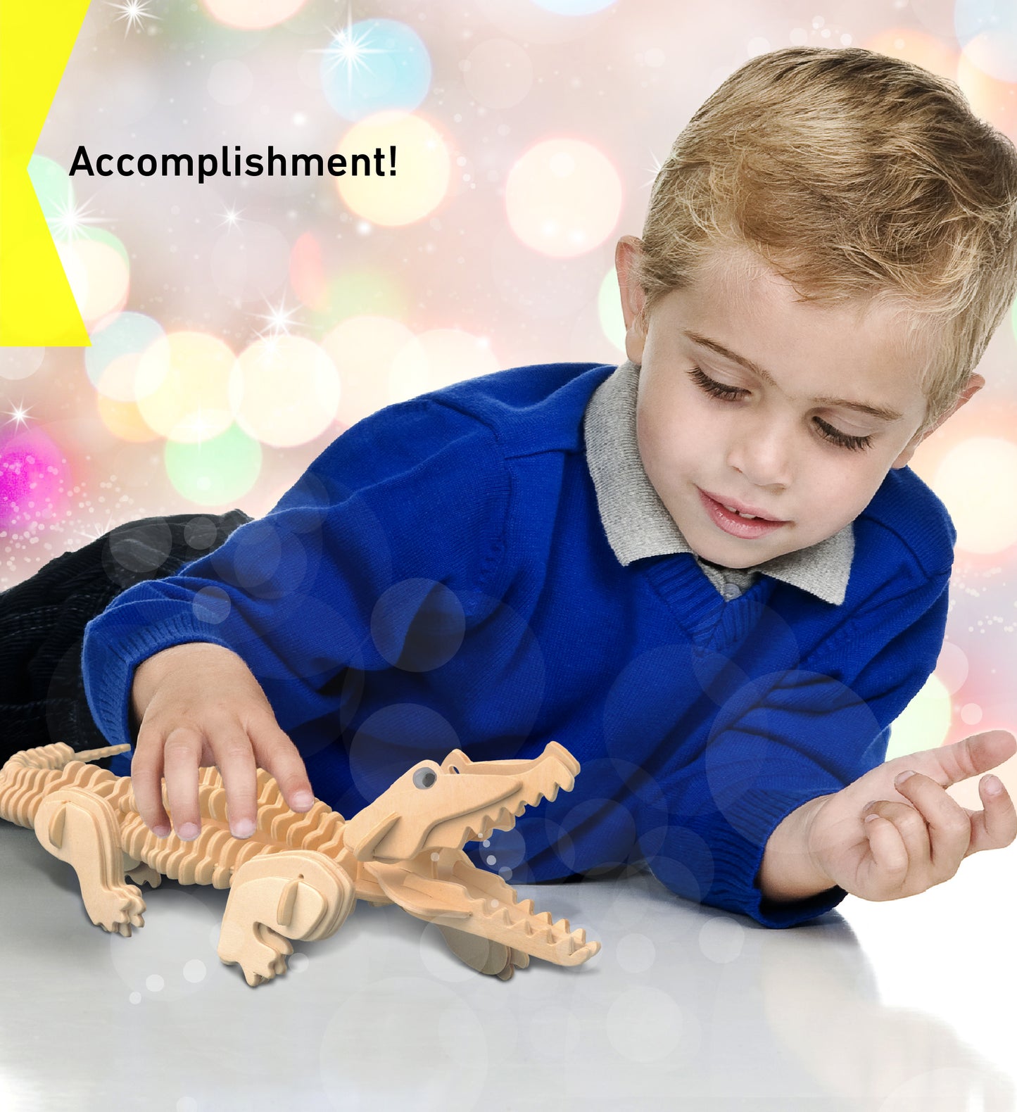 3D PUZZLES - ALLIGATOR