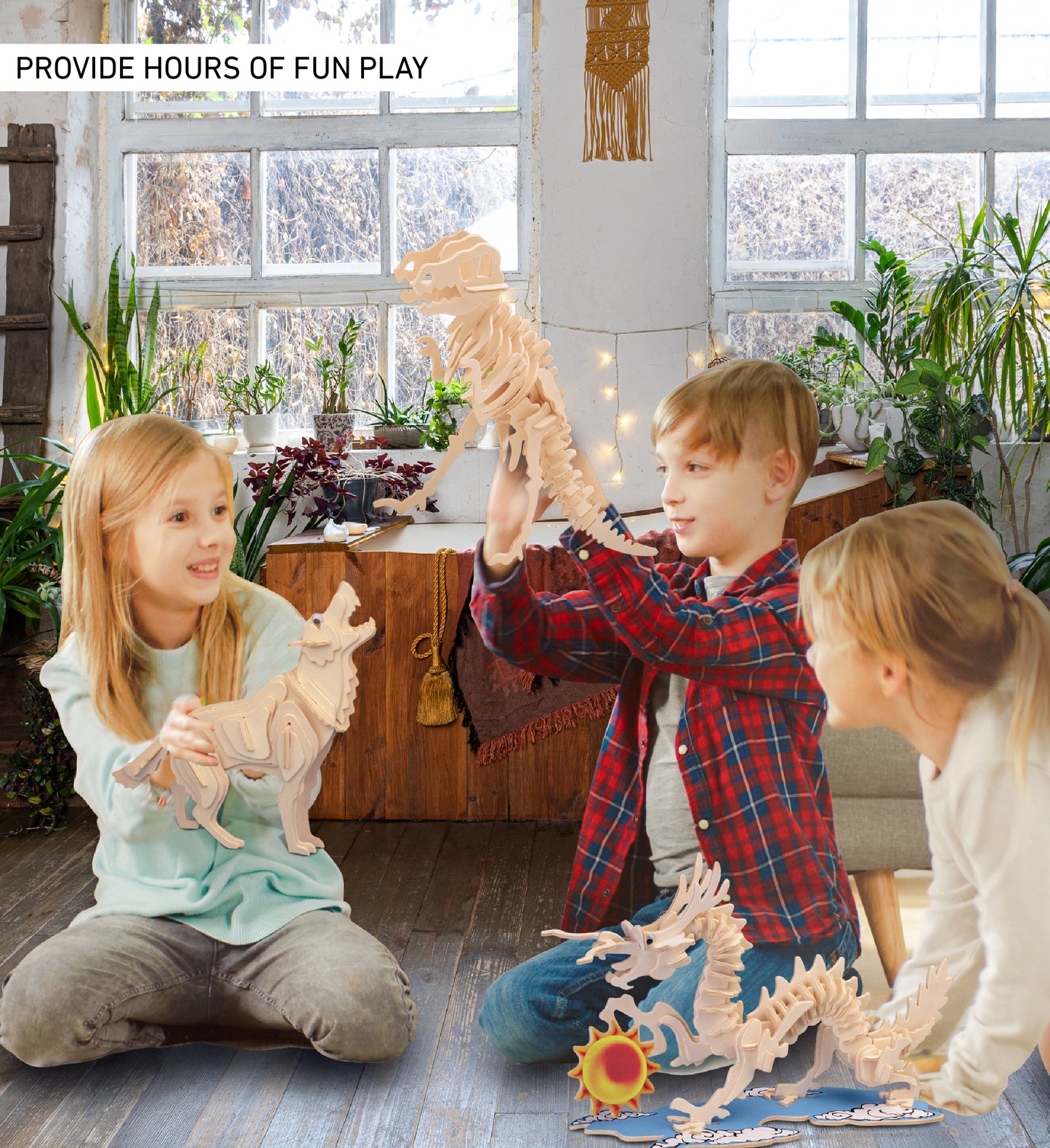 3D PUZZLES - WOLF