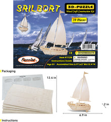 3D PUZZLES - SAILBOAT