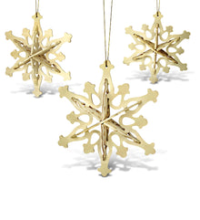 3D PUZZLES - SNOWFLAKE ORNAMENTS