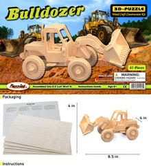 3D PUZZLES - BULLDOZER