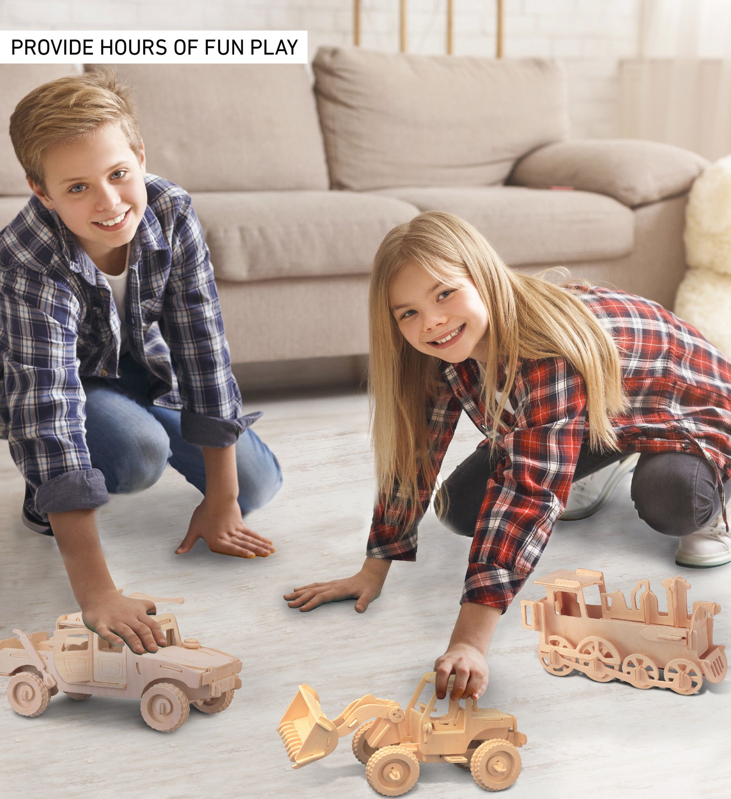 3D PUZZLES - BULLDOZER
