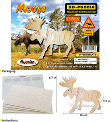3D PUZZLES - MOOSE