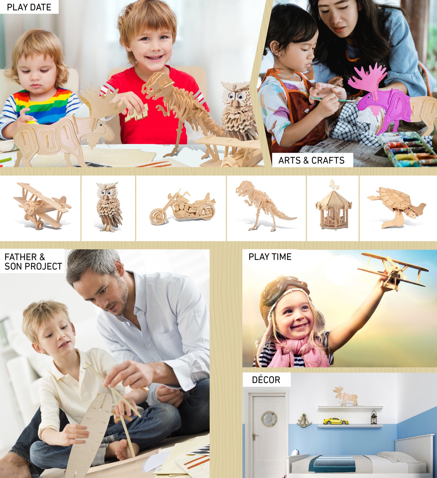 3D PUZZLES - MOOSE