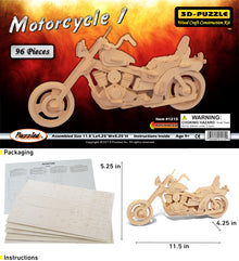 3D PUZZLES - MOTORCYCLE 1