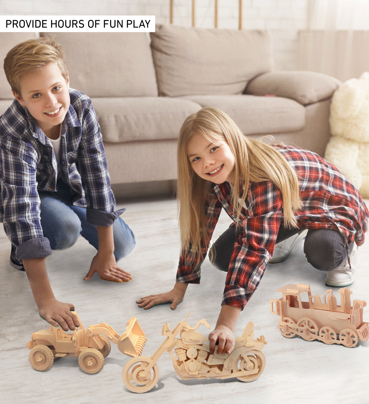3D PUZZLES - MOTORCYCLE 1