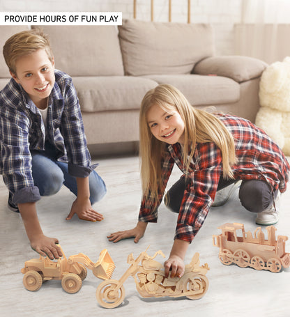 3D PUZZLES - MOTORCYCLE 1