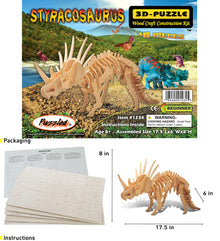 3D PUZZLES - STYRACOSAURUS LR