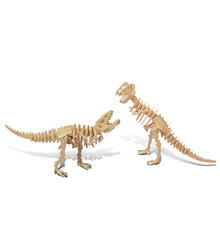 3D PUZZLES - TYRANNOSAURUS 2 IN 1