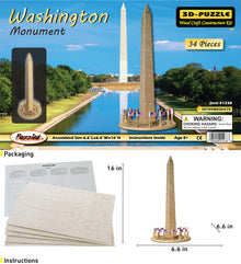 3D PUZZLES - WASHINGTON MONUMENT