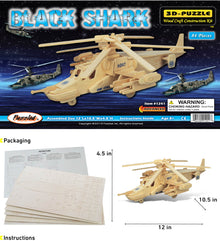 3D PUZZLES - BLACK SHARK