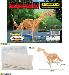 3D PUZZLES - BRACHIOSAURUS LR