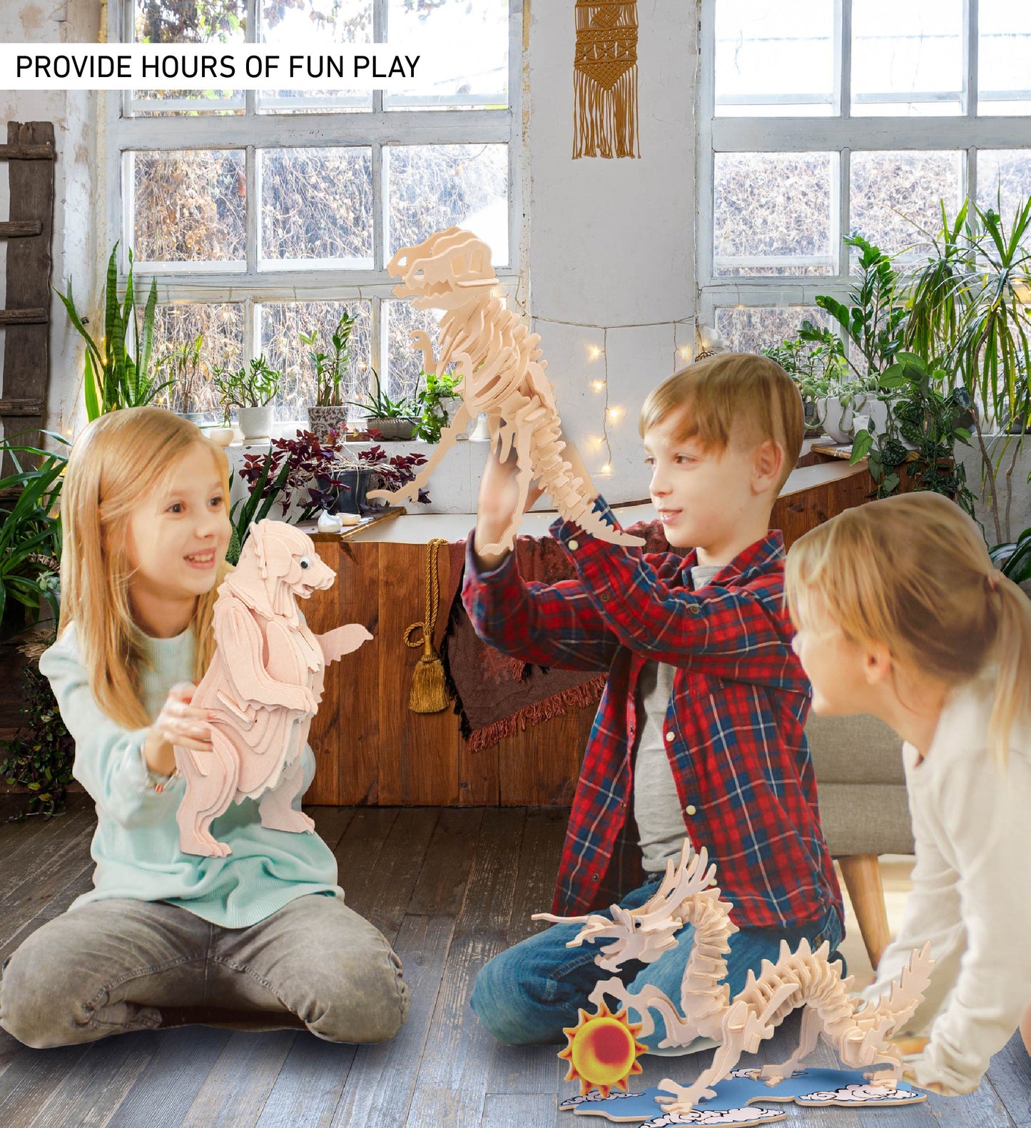 3D PUZZLES - GRIZZLY BEAR