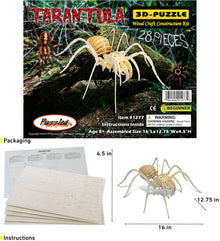 3D PUZZLES - TARANTULA