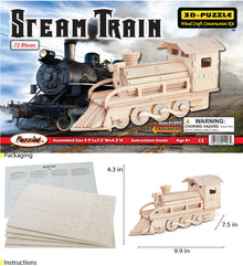 3D PUZZLES - STEAM TRAIN