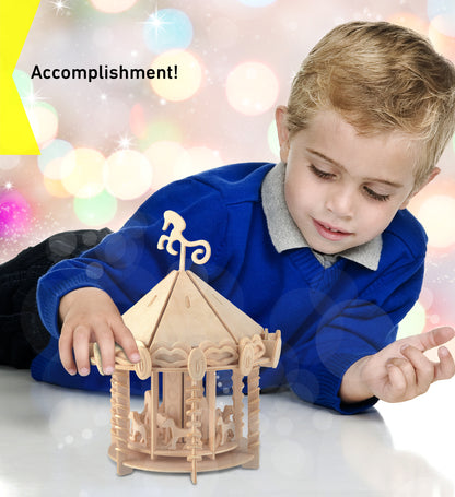 3D PUZZLES - CAROUSEL