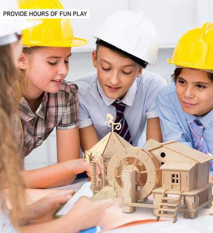 3D PUZZLES - WATER MILL