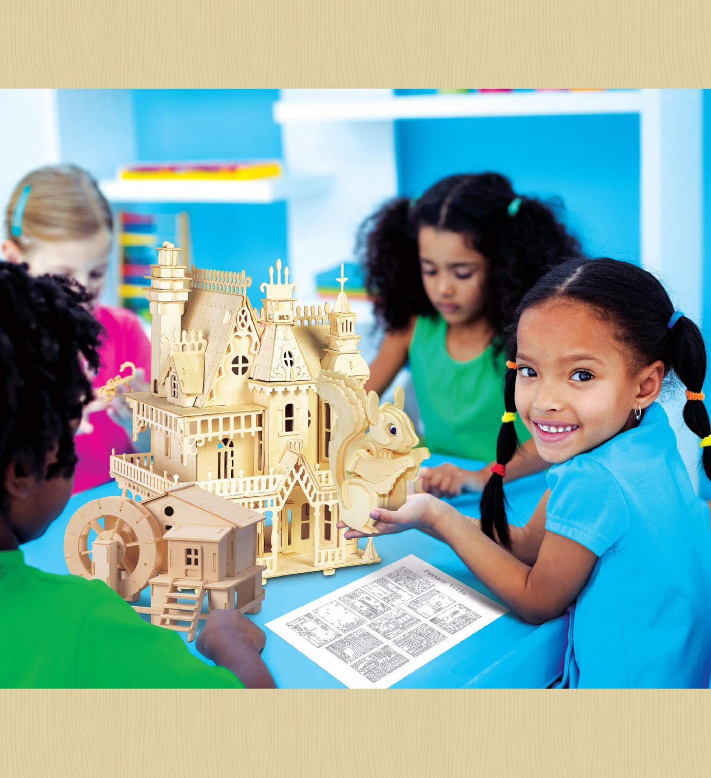 3D PUZZLES - WATER MILL