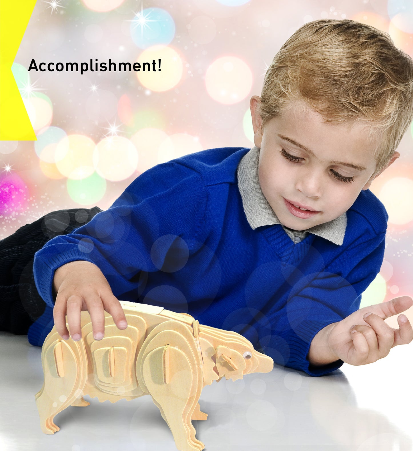 3D PUZZLES - BLACK BEAR