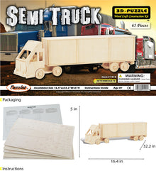 3D PUZZLES - SEMI TRUCK