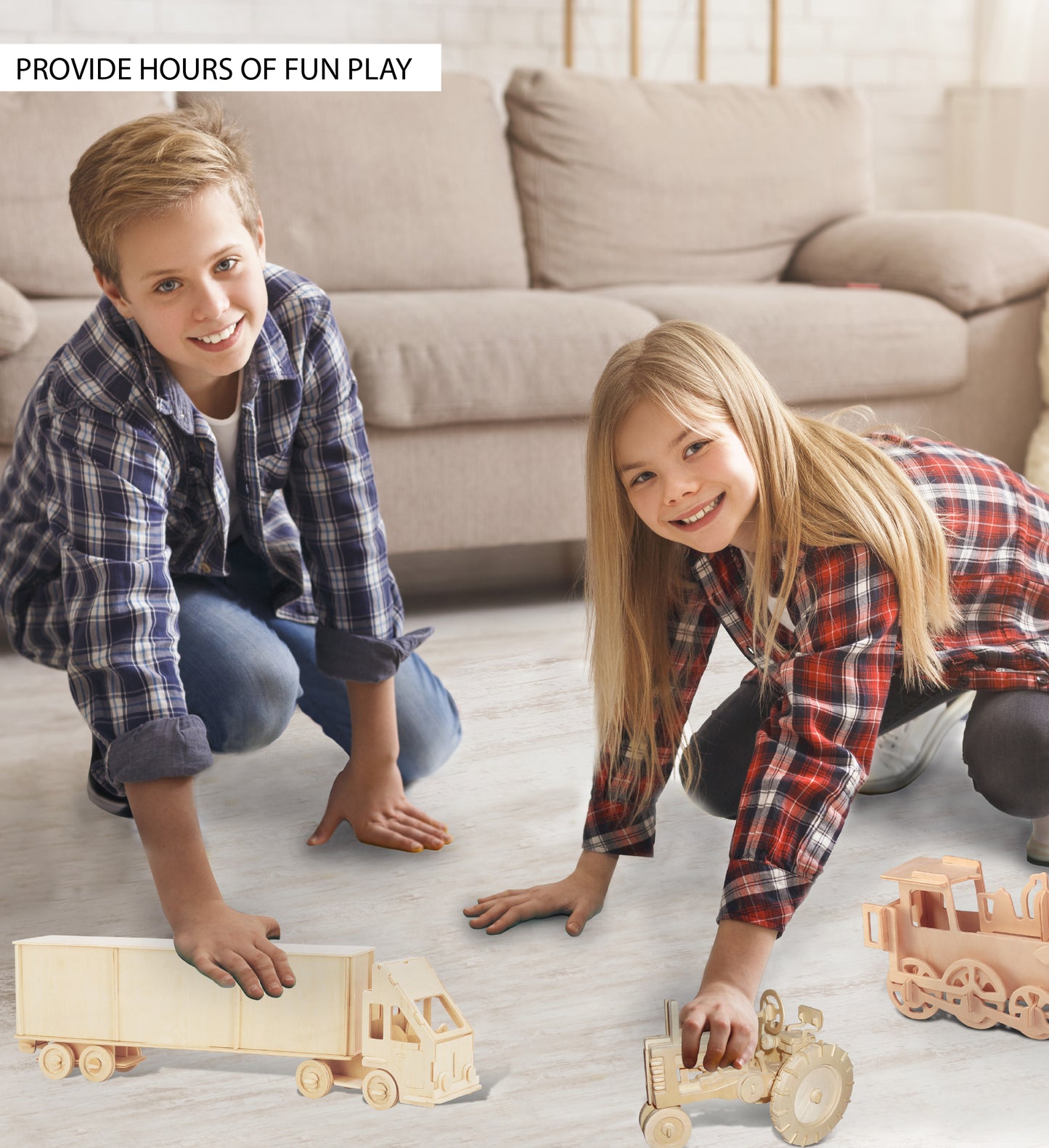 3D PUZZLES - SEMI TRUCK