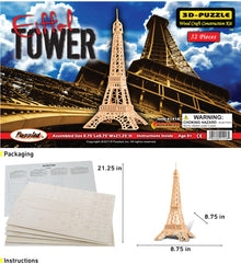 3D PUZZLES - EIFFEL TOWER LR