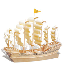 3D PUZZLES - ANCIENT SAILBOAT