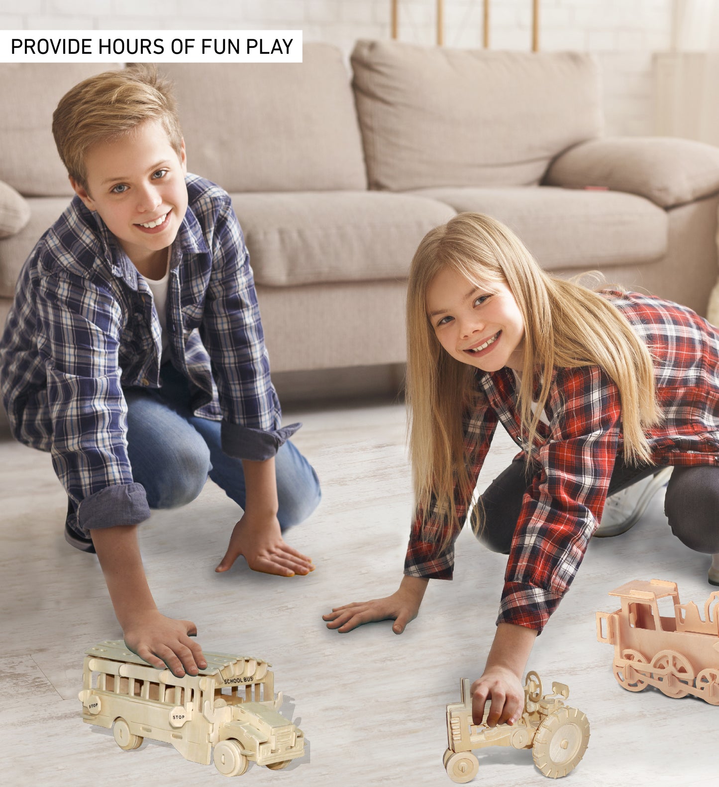 3D PUZZLES - SCHOOL BUS