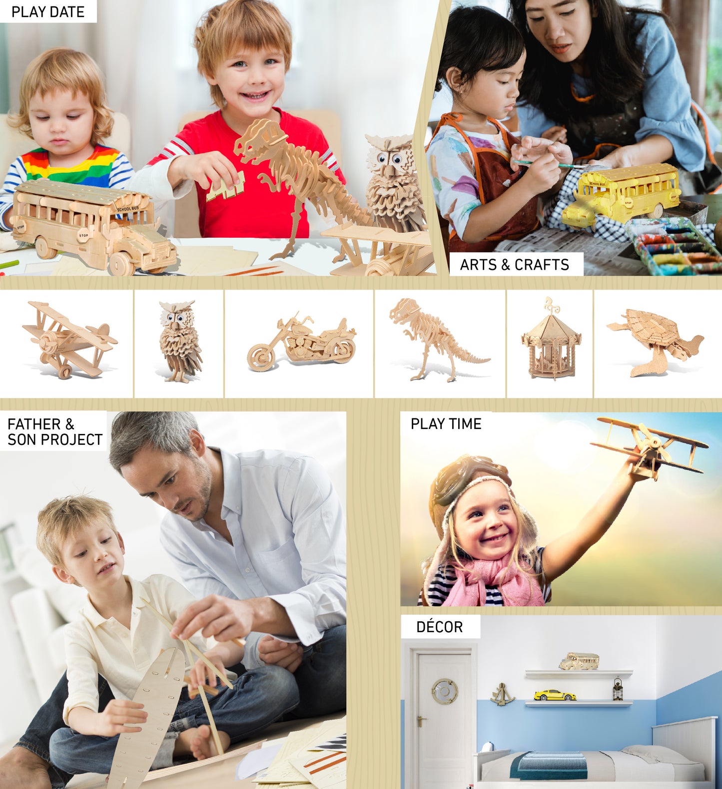 3D PUZZLES - SCHOOL BUS