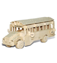 3D PUZZLES - SCHOOL BUS