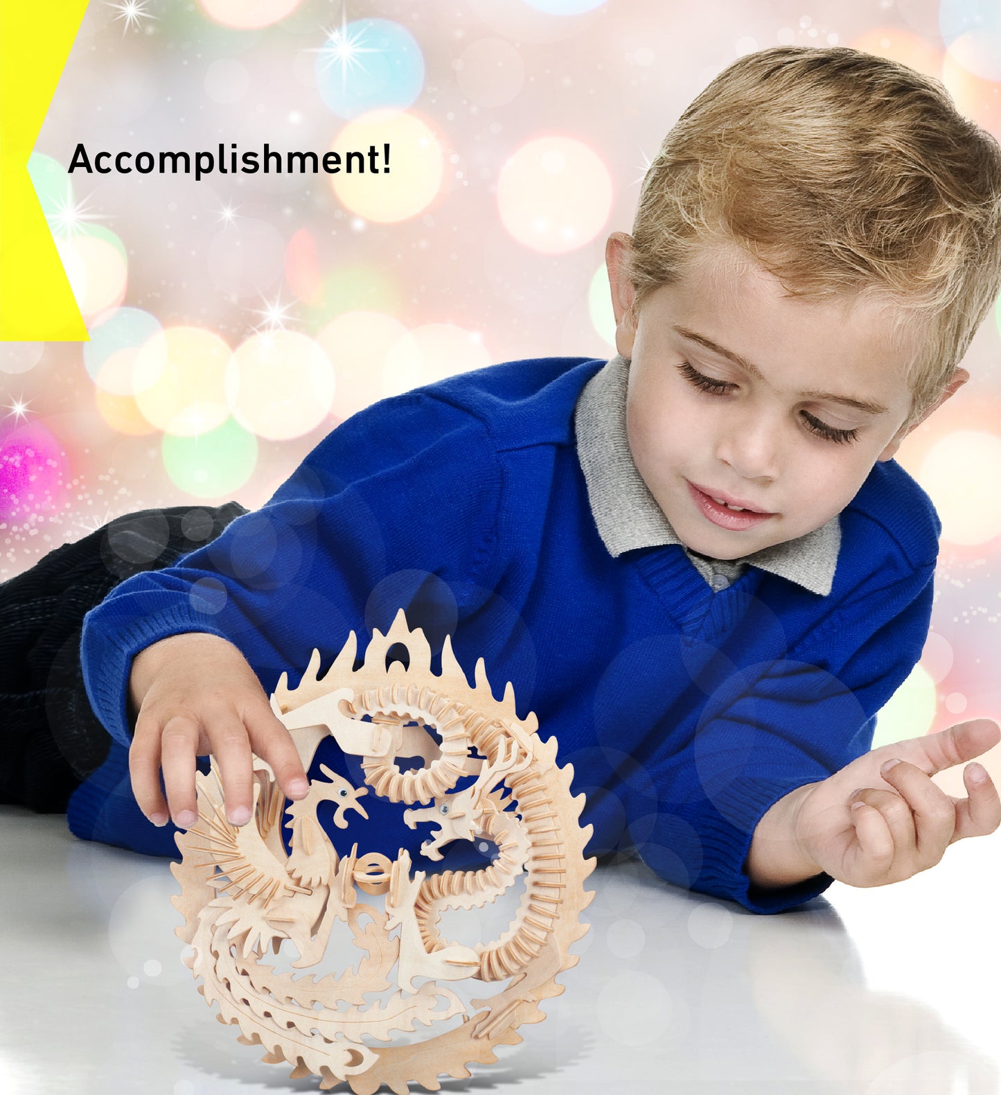 3D PUZZLES - LUCKY DRAGON & PHOENIX