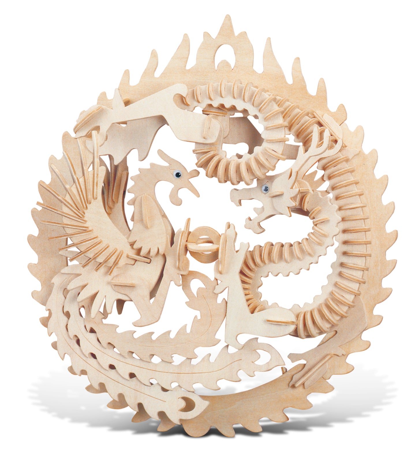 3D PUZZLES - LUCKY DRAGON & PHOENIX