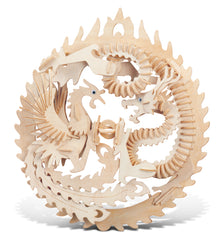 3D PUZZLES - LUCKY DRAGON & PHOENIX