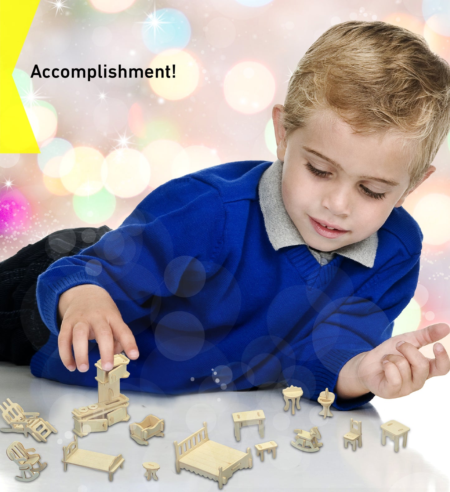 3D PUZZLES - FURNITURE SET LR