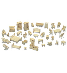 3D PUZZLES - FURNITURE SET LR